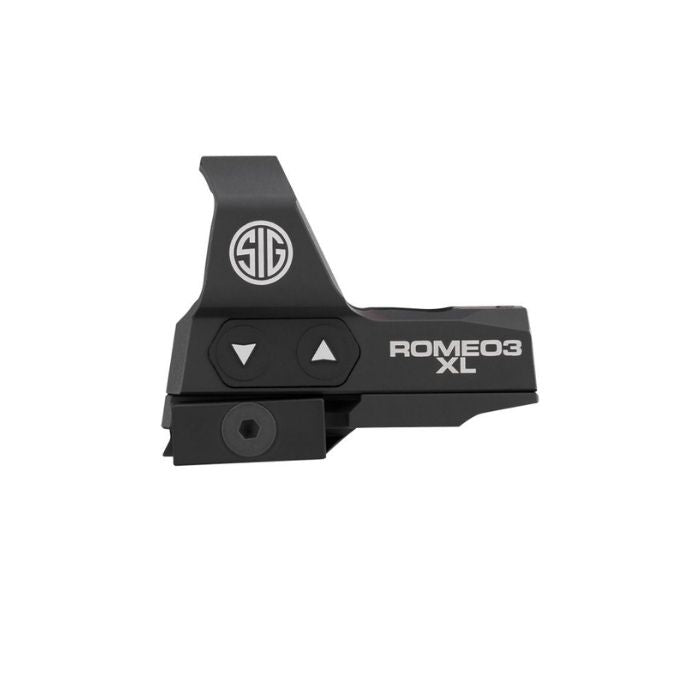 rifle red dot sight - viewed with mount
