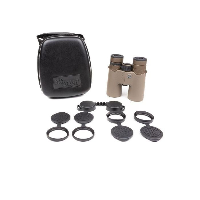 schmidt pechan prism binoculars - included case and covers