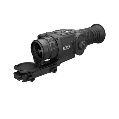 sig sauer echo sv35-lrf thermal imaging rifle scope 1.5-12x35 - left front angle view