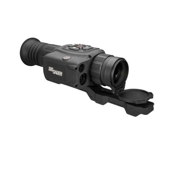 sig sauer echo sv35-lrf thermal imaging rifle scope 1.5-12x35 - right front angel view