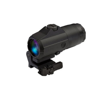 sig sauer juliet4 4x red dot sight magnifier - left front angle view
