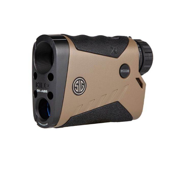 sig sauer kil08K-abs 7x25 laser rangefinder monocular - left front angle view