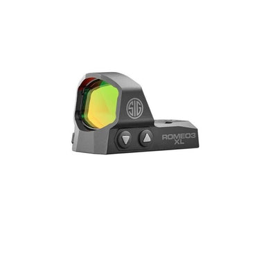 sig sauer romeo3xl 1x35 rifle reflex sight - right front angle view