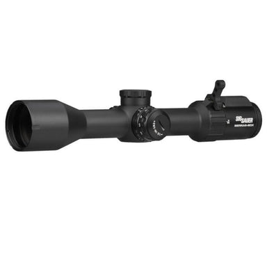 sig sauer sierra6bdx 3-18x44 rifle scope - left front angle view