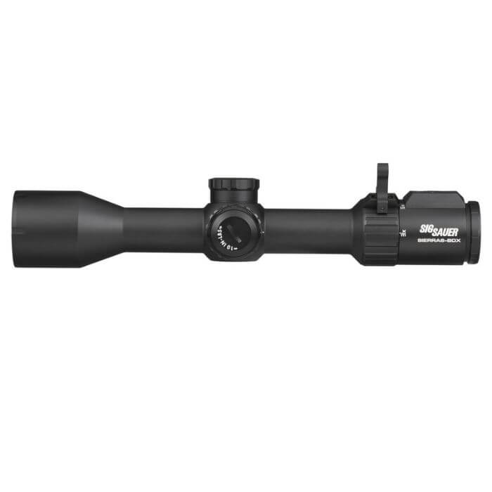 sig sauer sierra6bdx 3-18x44 rifle scope - left view