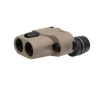 sig sauer zulu6 hdx pro 10x30 image stabilized binoculars - left front angle view