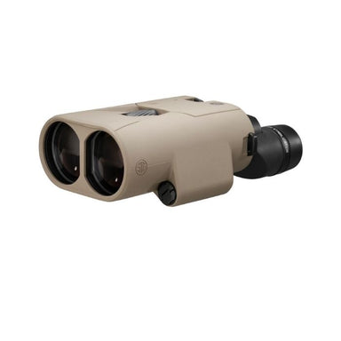 sig sauer zulu6 hdx pro 14x50 image stabilized binoculars - left front angle view