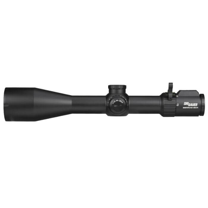 sig sierra6 marksman rifle scope - left view