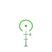ta33 compact rifle scope - with green horseshoe reticle