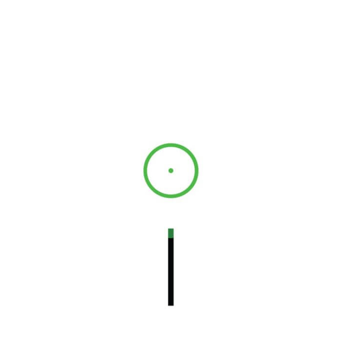 ta44 compact acog - green 2moa reticle