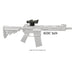 ta50 compact acog scope - on weapon 1