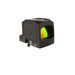 tactical red dot sight - right front angle view