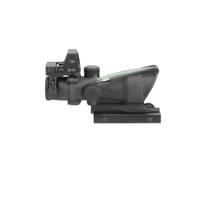 trijicon acog 4x32 bac combat scope right view