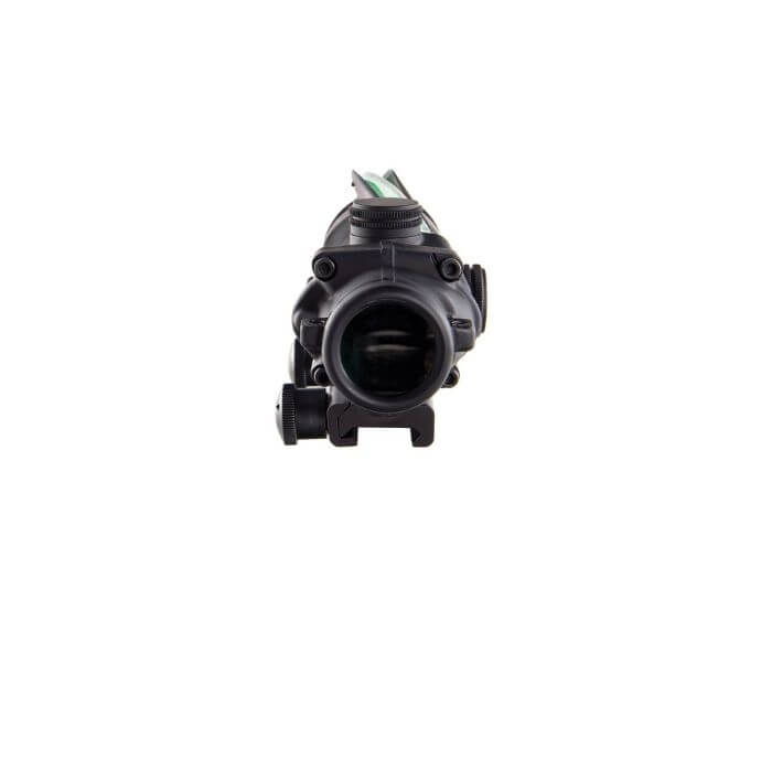 trijicon acog 4x32 combat rifle scope - back view