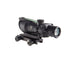 trijicon acog 4x32 combat rifle scope - left back angle view