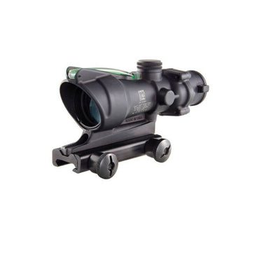 trijicon acog 4x32 combat rifle scope - left front angle view