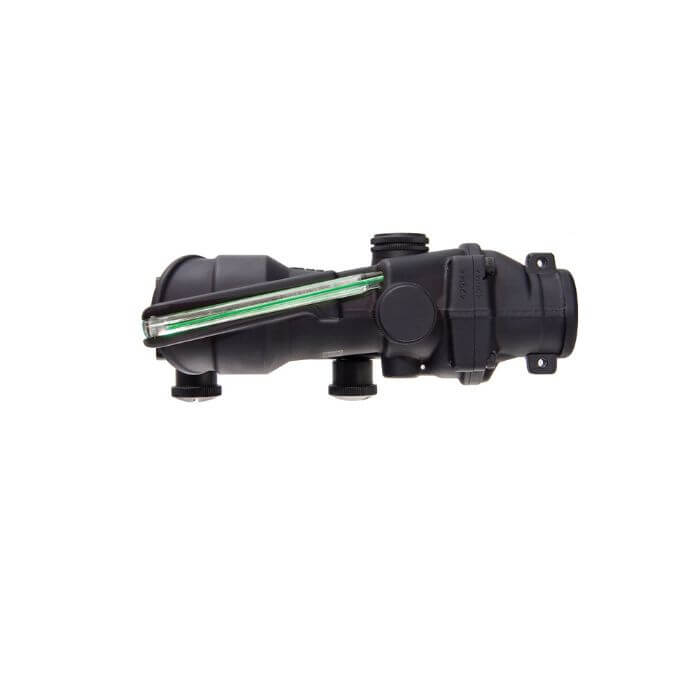 trijicon acog 4x32 combat rifle scope - top view