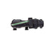 trijicon acog 4x32 combat rifle scope - top view