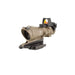  trijicon acog 4x32 combat scope left front angle view