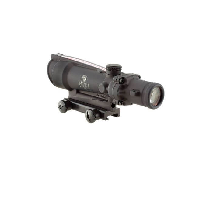 trijicon acog 4x32 usmc rco - left back angle view