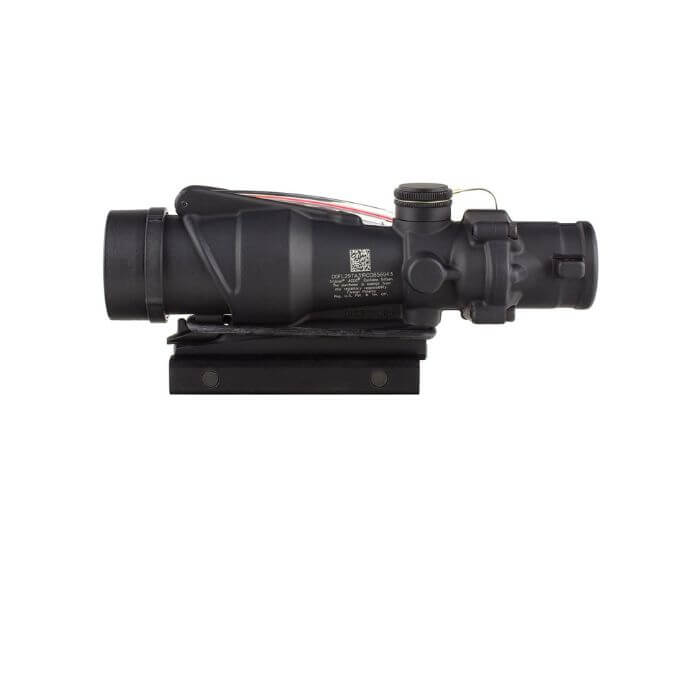 trijicon acog ta31rco combat scope -left view