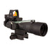 trijicon acog ta33 3x30 tactical scope - right front angle view