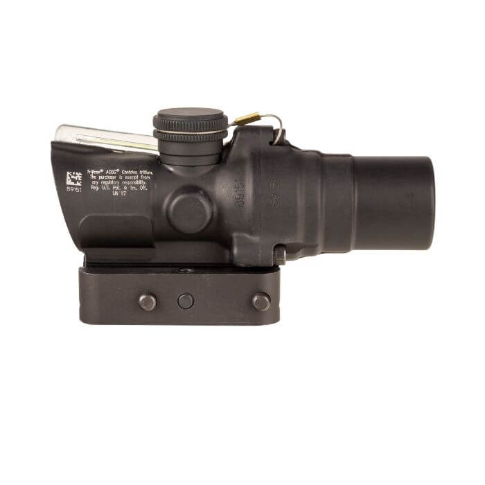 trijicon acog ta44 tactical scope-1.5x16s - left view