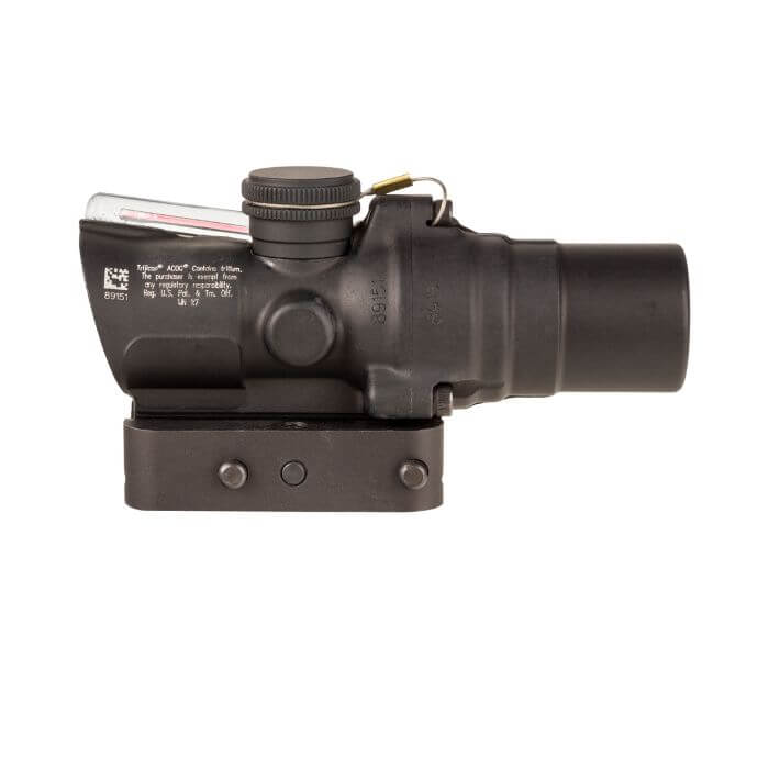 trijicon acog ta44 tactical scope-1.5x16s - left view