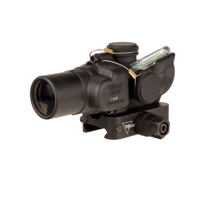 trijicon acog ta44 tactical scope-1.5x16s - right back angle view