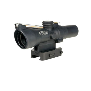 trijicon acog ta45 tactical scope - left front angle view