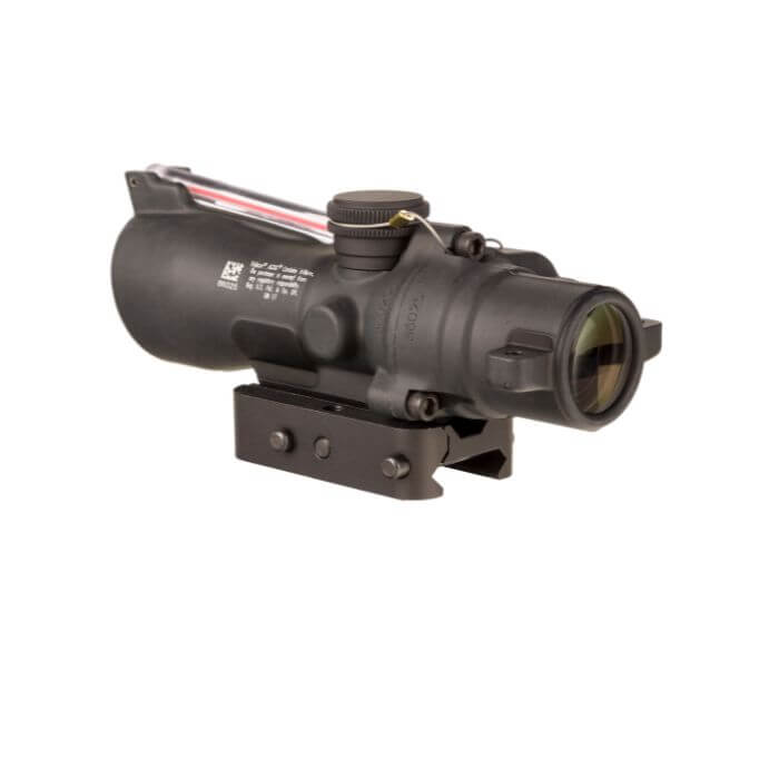 trijicon acog ta50 compact tactical scope - left back view