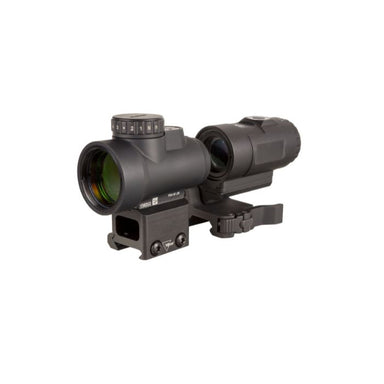 trijicon mro hd red dot magnifier - left front angle view