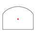 trijicon pistol sight - 3.25 moa red dot reticle