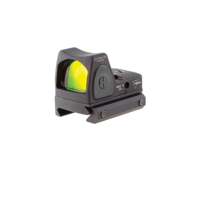 trijicon rmr picatinny rail mount red dot - left front angle view