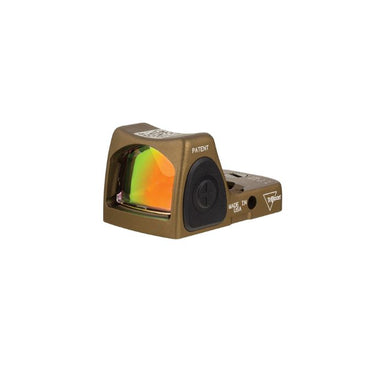 trijicon rmr rm06 red dot tactical sight - left front angle view