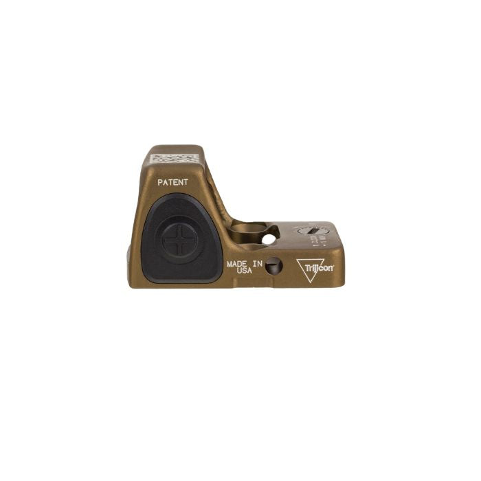 trijicon rmr rm06 red dot tactical sight - left view