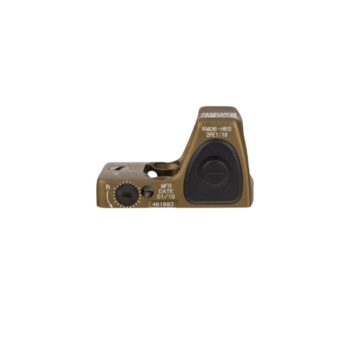trijicon rmr rm06 red dot tactical sight - right view