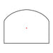 trijicon rmr type 2 - 1 moa red dot reticle