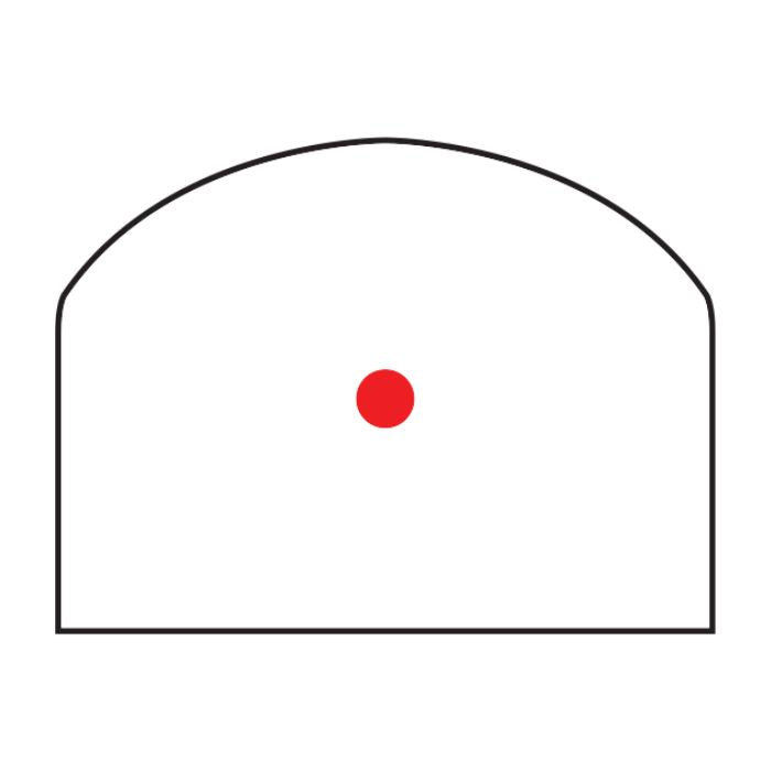 trijicon rmr type 2 - 6.5 moa red dot reticle