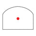trijicon rmr type 2 - 6.5 moa red dot reticle