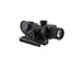 trijicon acog ta02 led scope - 4x32 left back angle view