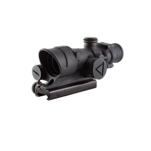trijicon acog ta02 led scope - 4x32 left front angle view