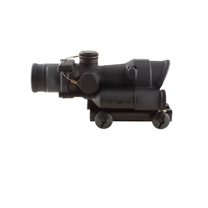 trijicon acog ta02 led scope - 4x32 right view