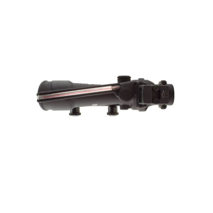 trijicon acog ta11-d 3.5x35 tactical rifle scope - top view