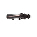 trijicon acog ta11-d 3.5x35 tactical rifle scope - top view