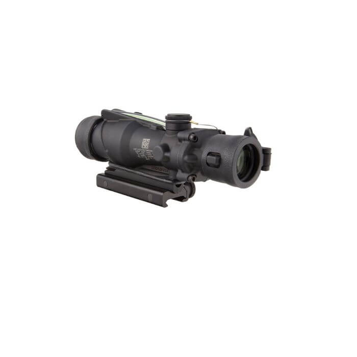 trijicon acog ta31RCO tactical scope - left back angle view