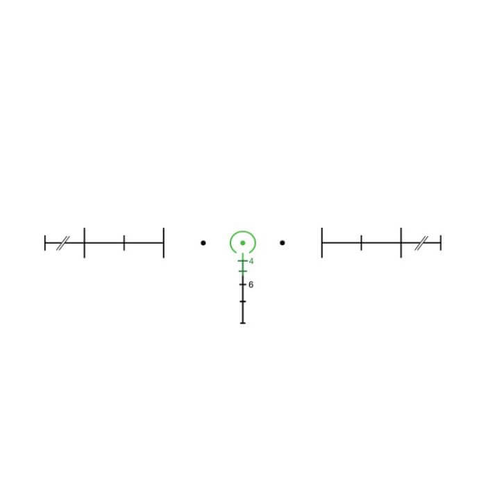 trijicon tactical rifle scope - green 223 horseshoe reticle