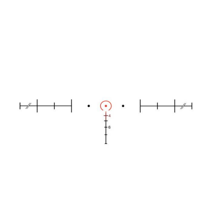 trijicon tactical rifle scope - red 223 horseshoe reticle