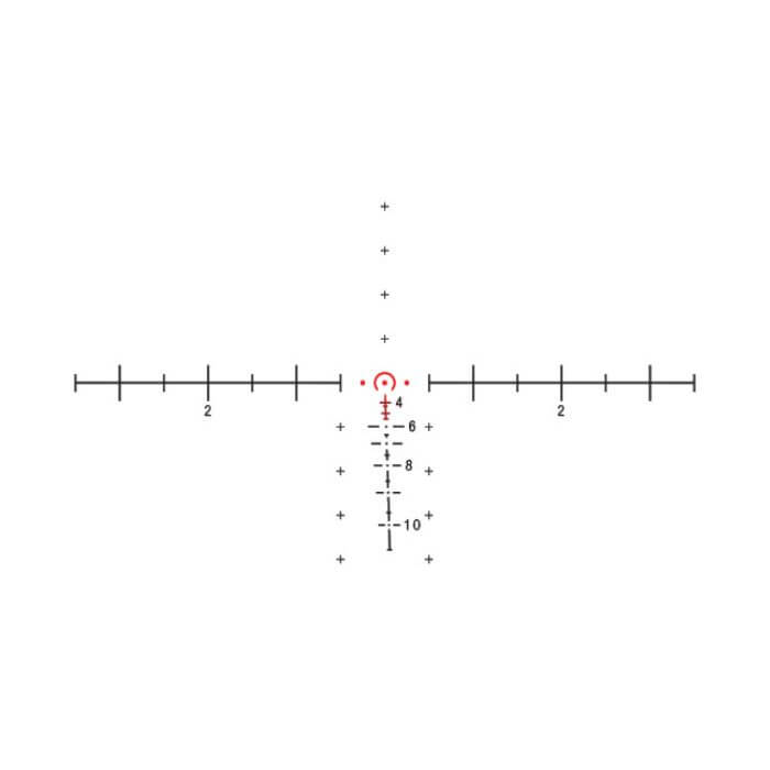 trijicon tactical rifle scope - red m855 rco reticle