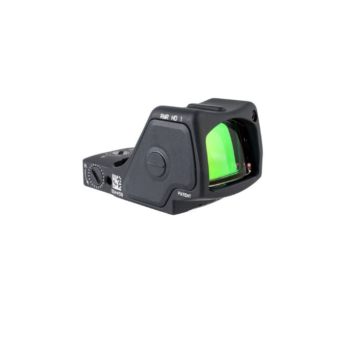 trijicon rmr hd red dot tactical sight - right front angle view 